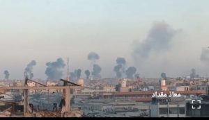 Газа опять в дыму