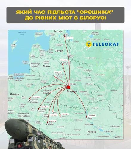 Лукашенко заявил, что «Орешник» находится в Беларуси со вчерашнего дня и заступает на боевое дежурство