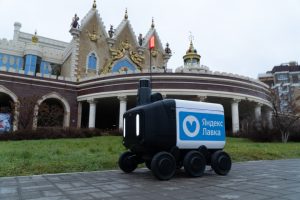 Яндекс запустил роботизированную доставку в Казани