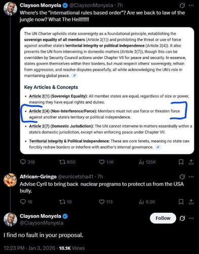 Цепная реакция: ЮАР хочет обзавестись ядерным оружием для защиты от США