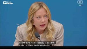 Италия против отправки своих солдат на Украину