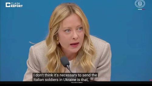 Италия против отправки своих солдат на Украину