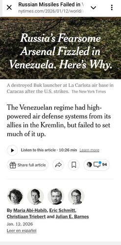 Американские СМИ: системы ПВО Венесуэлы российского производства даже не были подключены к радарам, многое пылилось на складе