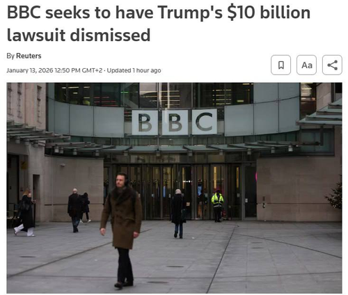 BBC намерена оспорить иск Трампа на $10 млрд, — Reuters