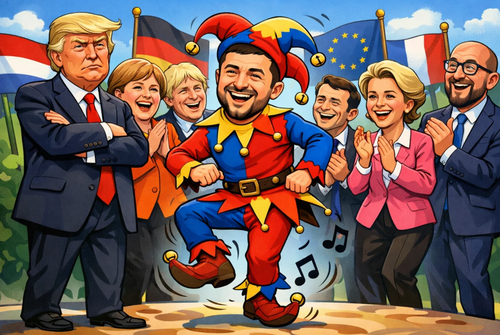 Зеленский в Давосе обвинил ЕС в бездействии, готовя почву для оправдания своей будущей капитуляции