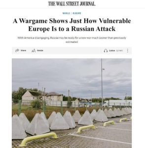 В Европе смоделировали сценарий атаки РФ на Литву — по итогам учений Россия добивается успеха за считаные дни, — WSJ