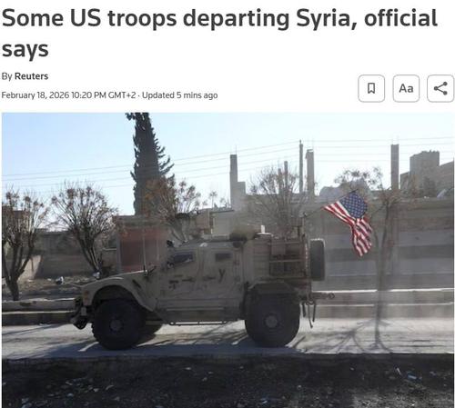 США выводят войска из Сирии в рамках завершения военной операции в стране, — Wall Street Journal