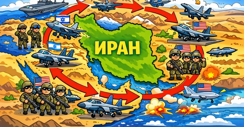 От Средиземного моря до Залива: Коалиция США и Израиля охватила Иран кольцом авиабаз