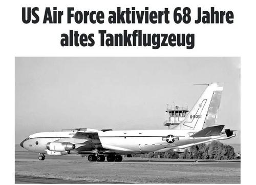 Bild: США теряют KC-135 — в ход пошли музейные самолёты с авиабазы Дэвис-Монтан