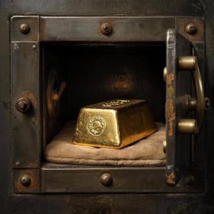 Немец купил сейф за бесценок и нашел в нём золотой слиток