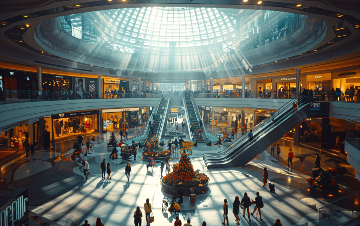 В российских ТЦ продолжает падать трафик